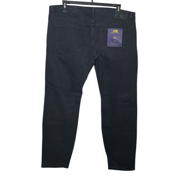 Cavalli Class black slim straight leg jeans sz 40 - Picture 2 of 9